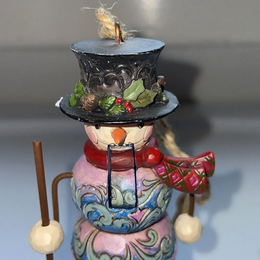 New in box‎ Jim Shore 2011 Snowman Nutcracker Hanging Ornament - Picture 2 of 6
